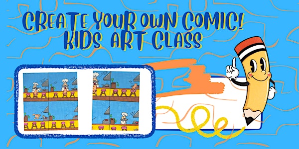 Create your own Comic Strip! ~Kids Art Class