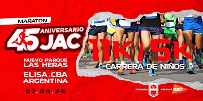 MARATON 45 ANIVERSARIO JAC 11K - 5K - NIÑOS primary image