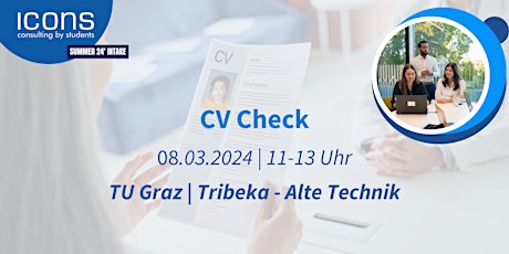 Hauptbild für CV Check @ Graz