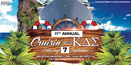 Imagem principal do evento 2024 - Cruisin' with KDS -Long Beach Harbor Party