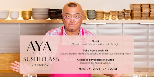 Aya Sushi Class  primärbild