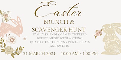 Primaire afbeelding van Easter Brunch & Scavenger Hunt