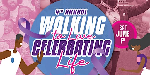 Immagine principale di 4th Annual Walking to Live/Celebrating Life! 