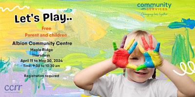 Image principale de "Let's Play" A program for young children and their parents