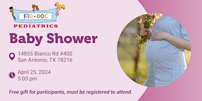 Free San Antonio Community Baby Shower- Kid Doc primary image