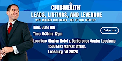 Imagem principal do evento Leads, Listings and Leverage | Leesburg, VA