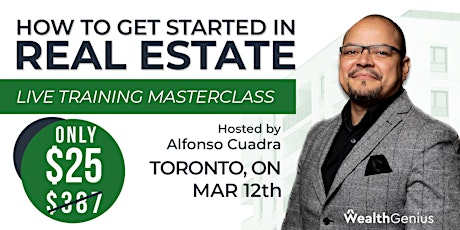 Real Estate Investing Masterclass (Toronto, ON) [031224] primary image