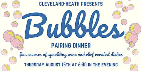 5 Course Tasting featuring Sparkling Wine Pairings