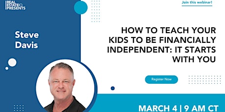 How to teach your kids to be financially independent: It starts with you primary image