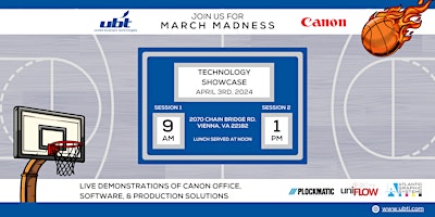 Imagen principal de UBT March Madness Technology Showcase