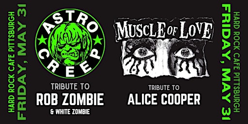 Imagem principal de Astrocreep (Rob Zombie & White Zombie) & Muscle of Love (Alice Cooper)