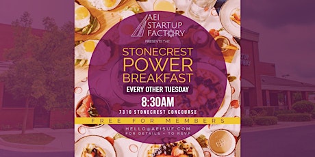 Stonecrest Power Breakfast primary image