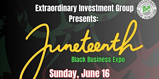 Imagem principal do evento Juneteenth Black Business Expo