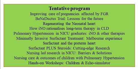 Monash Children's Cardiovascular Symposium (Fetal/Neonatal/Pediatric)