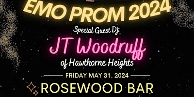 Primaire afbeelding van Puro Emo Presents: Emo Prom feat. JT Woodruff of Hawthorne Heights