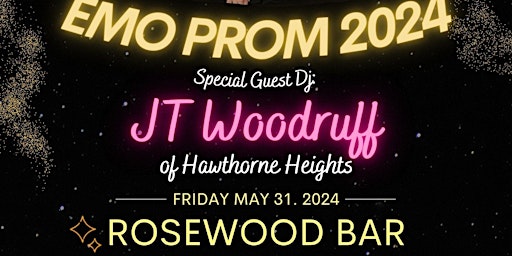 Primaire afbeelding van Puro Emo Presents: Emo Prom feat. JT Woodruff of Hawthorne Heights