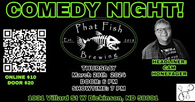 Phat Fish Comedy Night primary image