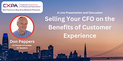 Imagem principal do evento Selling Your CFO on the Benefits of CX
