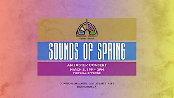 Primaire afbeelding van Sounds of Spring, an Easter Concert