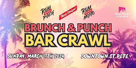 Brunch & Punch Bar Crawl - ST.PETE (Downtown) primary image