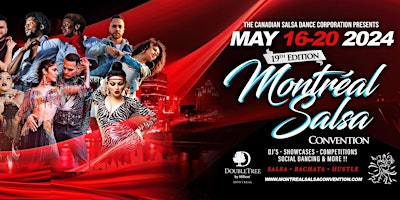 Imagem principal do evento Montreal Salsa Convention 2024 - 19th edition