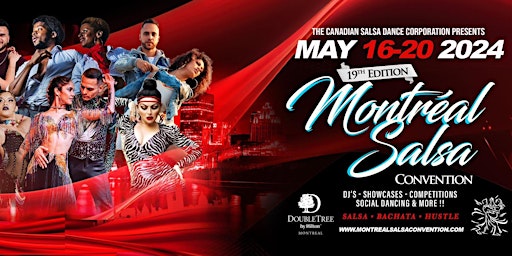 Hauptbild für Montreal Salsa Convention 2024 - 19th edition