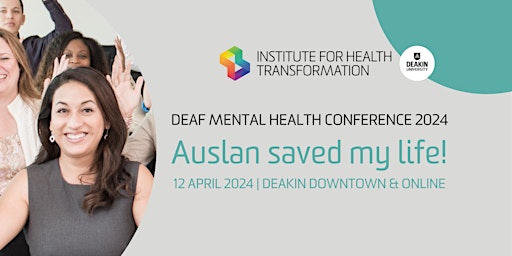 Imagem principal do evento Deaf Mental Health Conference 2024 (in-person)