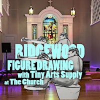 Nude Figure Drawing at The Church hosted by Tiny Arts Supply primary image
