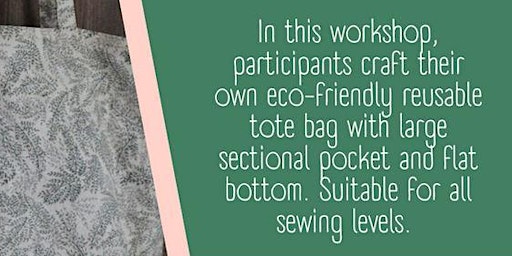 Imagen principal de Learn to Make a Reusable Tote Bag