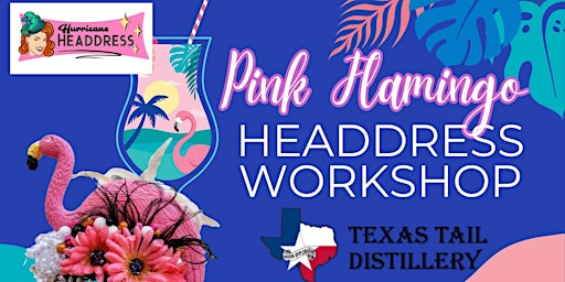 Primaire afbeelding van Pink Flamingo Headdress Workshop with Hurricane Headdress