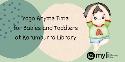 Primaire afbeelding van Yoga Rhyme Time for Babies and Toddlers at Korumburra Library