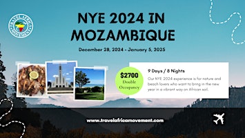 Hauptbild für Celebrate New Year's Eve 2024 in Mozambique