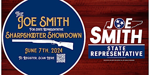 Imagem principal do evento The Joe Smith for State Representative Sharpshooter Showdown
