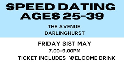 Primaire afbeelding van Sydney Speed Dating for ages 25-39 in Darlinghurst- Cheeky Events Australia
