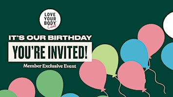 The Body Shop Morley Birthday Event! primary image