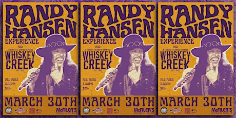 Whiskey Creek -Lynyrd Skynyrd Tribute & Randy Hansen - Jimi Hendrix Tribute