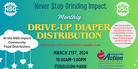 Free Diaper Distribution (Drive-Up)-March primary image