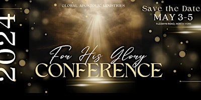 Hauptbild für For His Glory Conference 2024