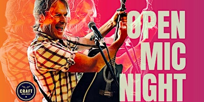 OPEN MIC / JAM Night at Craft Brew House in Birkdale primary image