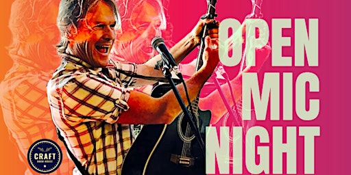 Imagen principal de OPEN MIC / JAM Night at Craft Brew House in Birkdale