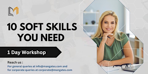 Imagem principal de 10 Soft Skills You Need 1 Day Training in Ann Arbor, MI