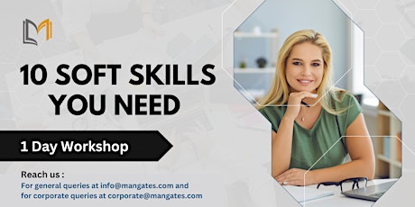 10 Soft Skills You Need 1 Day Training in Baltimore, MD