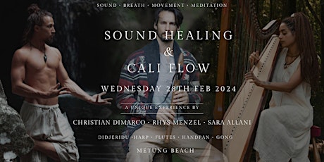 Imagen principal de Sound Healing and Cali Flow - Metung 28 Feb 2024 - Christian Dimarco