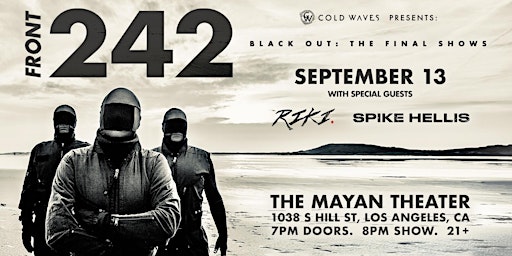 Image principale de FRONT 242 - BLACK OUT: THE FINAL SHOWS