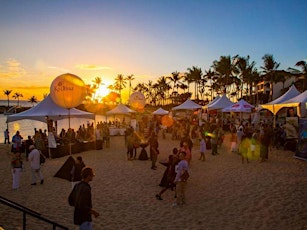 Music event night at the beach is extremely attractive