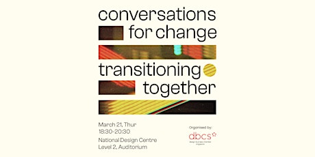 Conversations for Change: Transitioning Together primary image