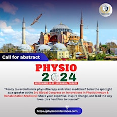 3rd Global Congress on Innovations in Physiotherapy & Rehabilitation Medici