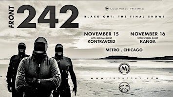 Primaire afbeelding van FRONT 242 - BLACK OUT: THE FINAL SHOWS