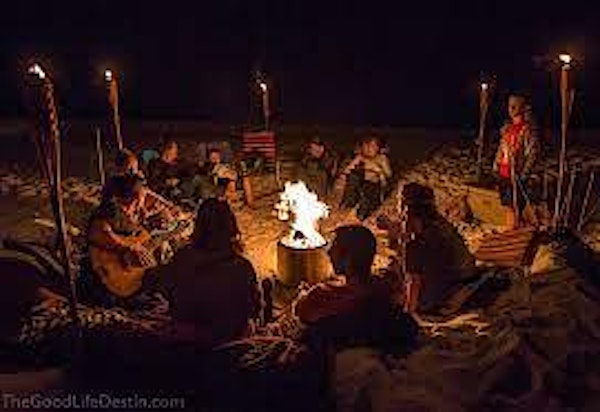 The night of the campfire event at the beach is extremely special
