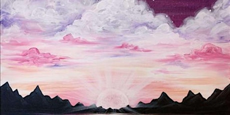 Romantic and Colorful Sparkling Sky - Paint and Sip by Classpop!™